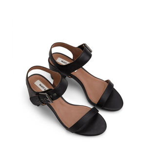 Matt & Nat Sandals Women's 9 Black Elysa Vegan High Heel Sandals